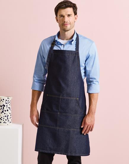 Premier Denim Bib Apron - PR126 - Premier product photo