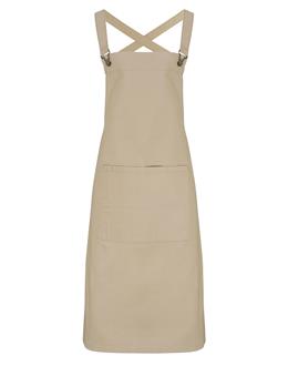 Premier - Cross Back Barista Bib Apron - PR129