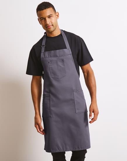 Premier Cotton Chino Bib Apron - PR132 - Premier product photo