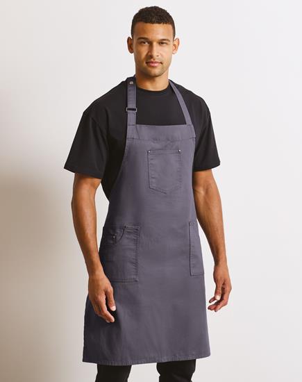 Premier Cotton Chino Bib Apron - PR132 - Premier product photo