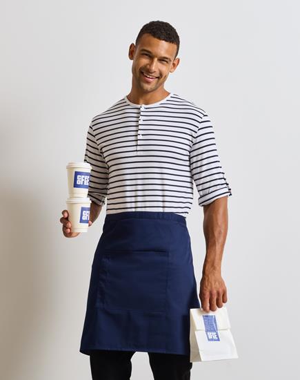 Premier 'Colours' Mid Length Apron with Pocket - PR141 - Premier product photo