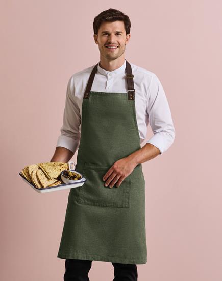 Premier Annex Oxford Bib Apron - PR144 - Premier product photo