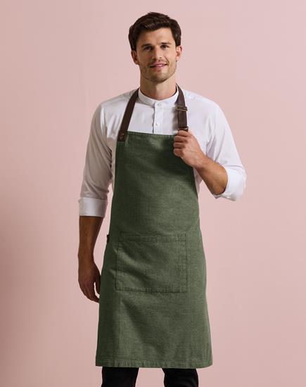 Premier Annex Oxford Bib Apron - PR144 - Premier product photo