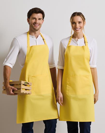 Premier 'Colours' Bib Apron with Pocket - PR154 - Premier product photo