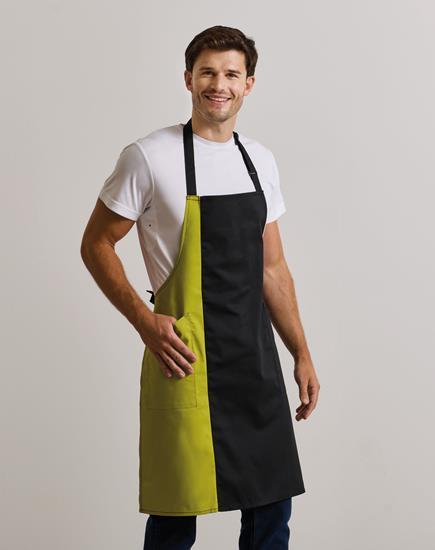 Premier Contrast Bib Apron - PR162 - Premier product photo
