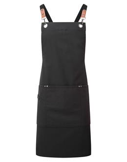 Premier - Clip 'n' Clasp Cross Back Bib Apron - PR182