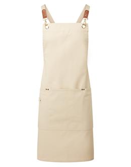 Premier - Clip 'n' Clasp Cross Back Bib Apron - PR182