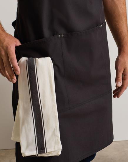 Premier Clip 'n' Clasp Cross Back Bib Apron - PR182 - Premier product photo