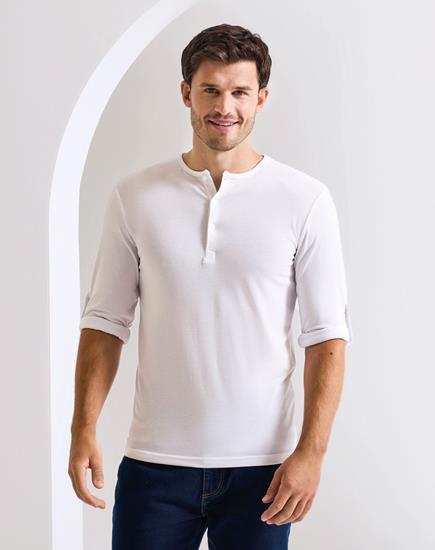 Premier Long John Roll Sleeve T-Shirt - PR218 - Premier product photo