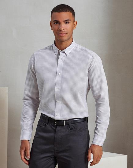 Premier Maxton Check Long Sleeve Shirt - PR252 - Premier product photo