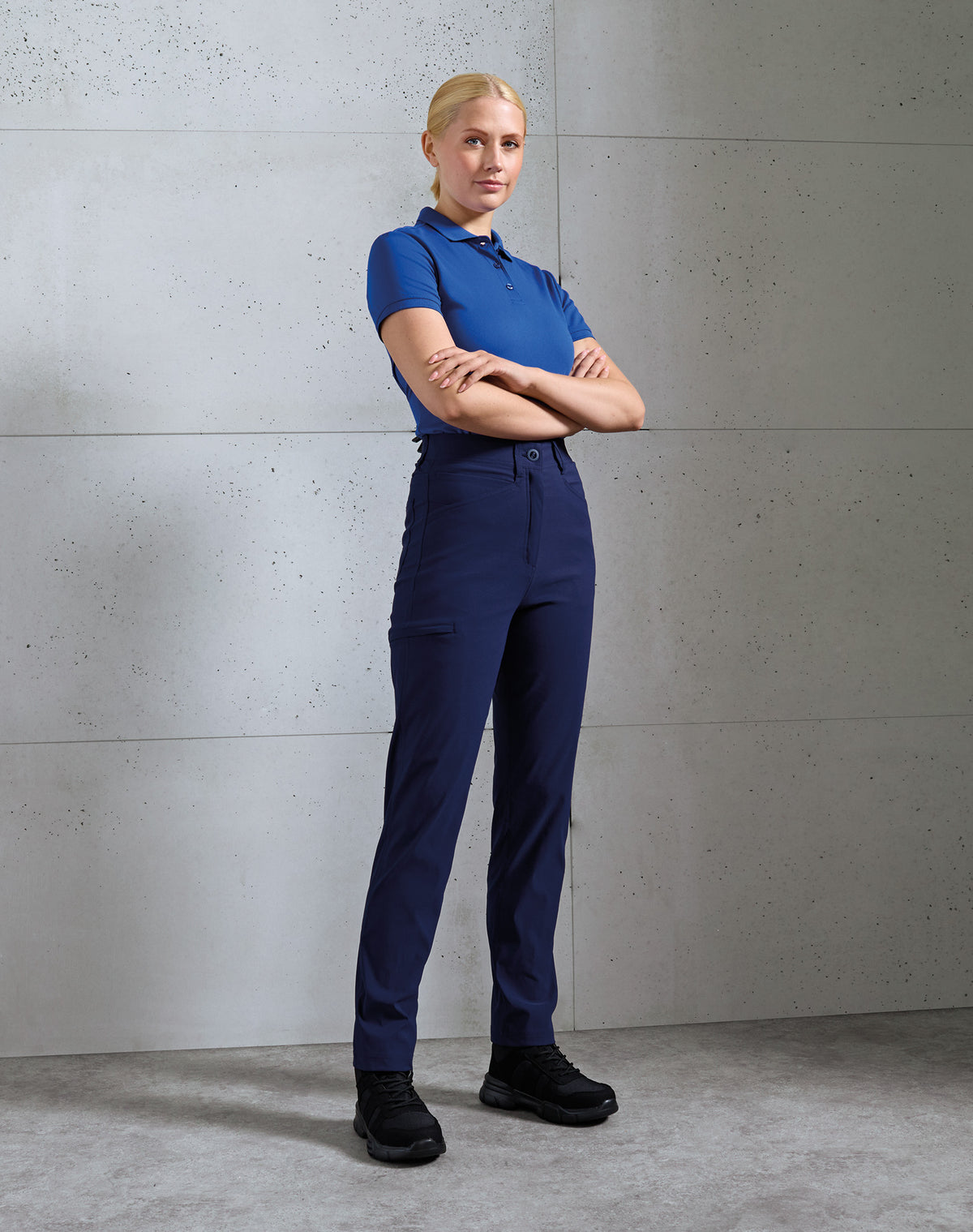 PR576 Premier Ladies Stretchchecker 'Adapt' Trousers
