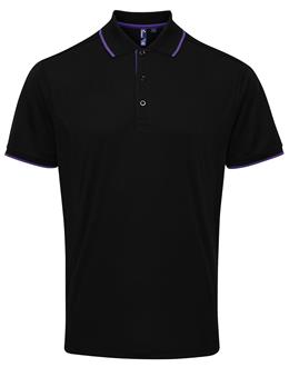 Premier - Contrast Coolchecker® Piqué Polo Shirt - PR618