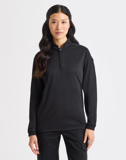 Premier Essential CoolcheckerÂ® Long Sleeve Chef's Shirt - PR647 - Premier product photo