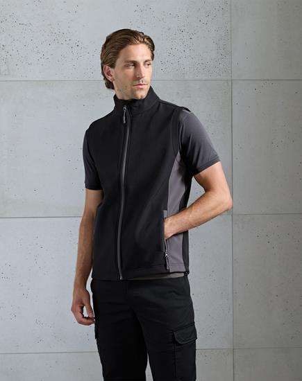 Premier WindcheckerÂ® Recycled Printable Soft Shell Gilet - PR814 - Premier product photo