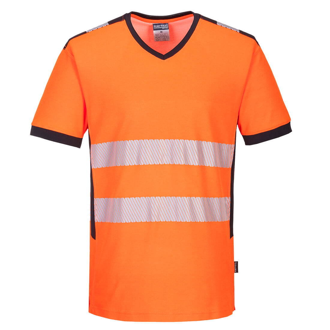 Portwest - PW3 Hi-Vis V-Neck Mesh Insert T-Shirt S/S - PW310