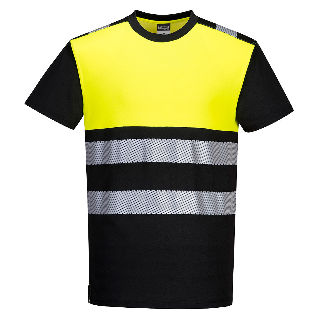 Portwest - PW3 Hi-Vis Cotton Comfort Class 1 T-Shirt S/S - PW311