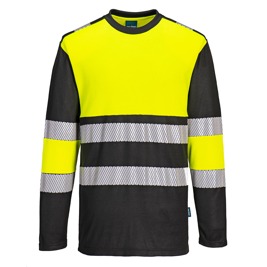 Portwest - PW3 Hi-Vis Cotton Comfort Class 1 T-Shirt L/S - PW312