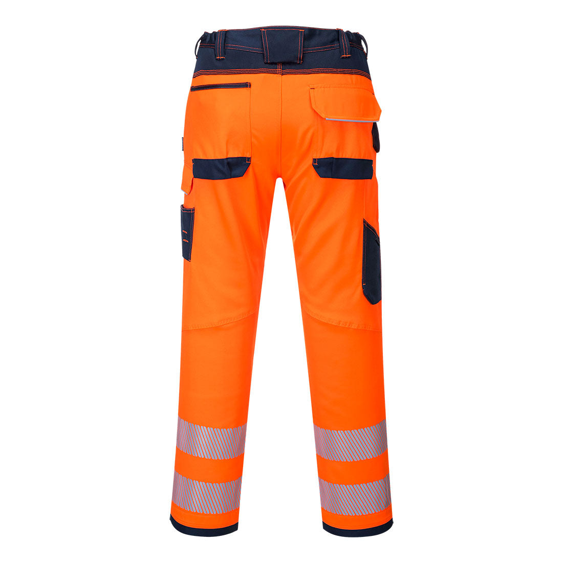 PW340 Orange/Navy Back