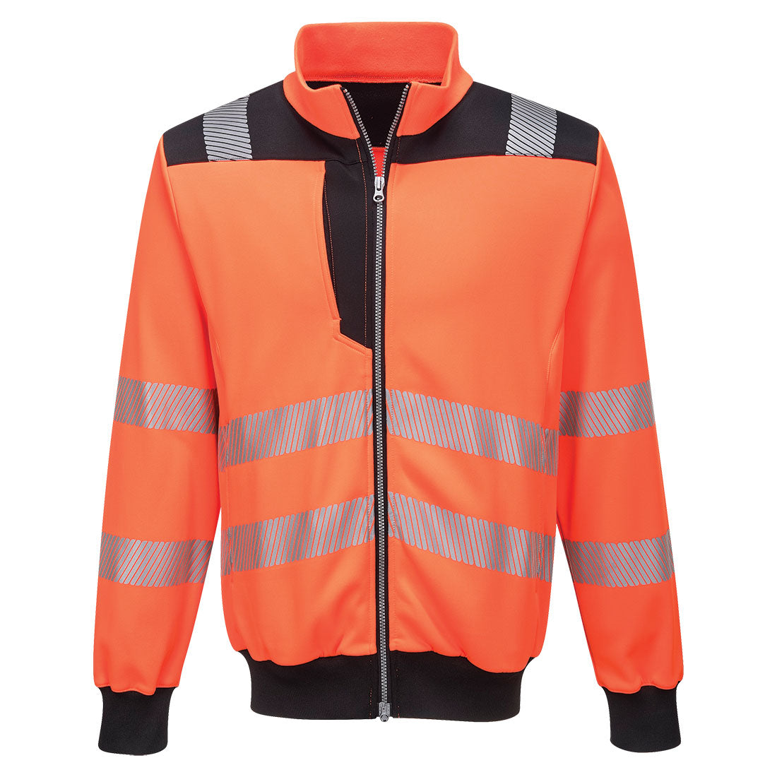 Portwest - PW3 Hi-Vis Zip Sweatshirt - PW370