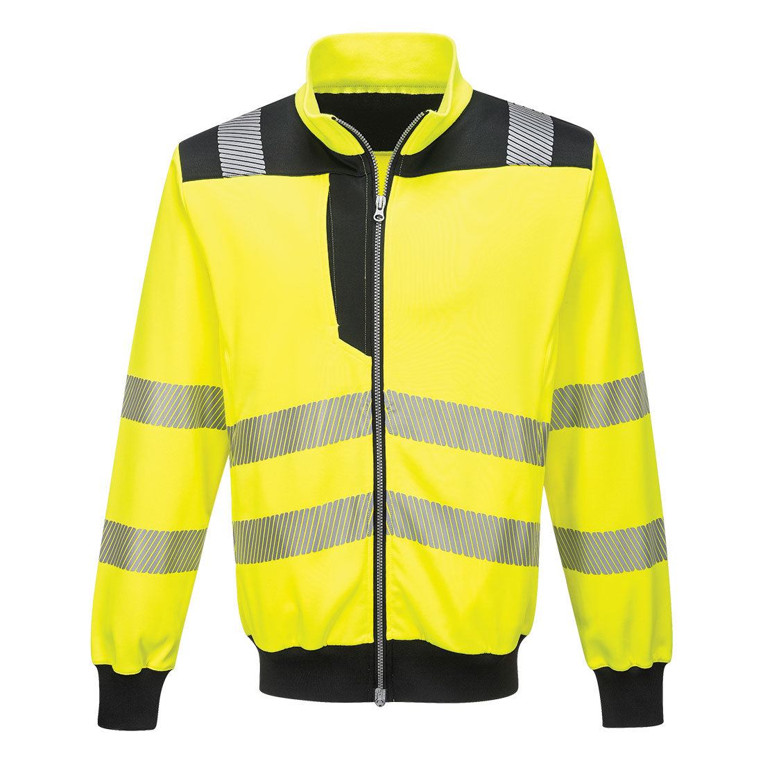 Portwest - PW3 Hi-Vis Zip Sweatshirt - PW370