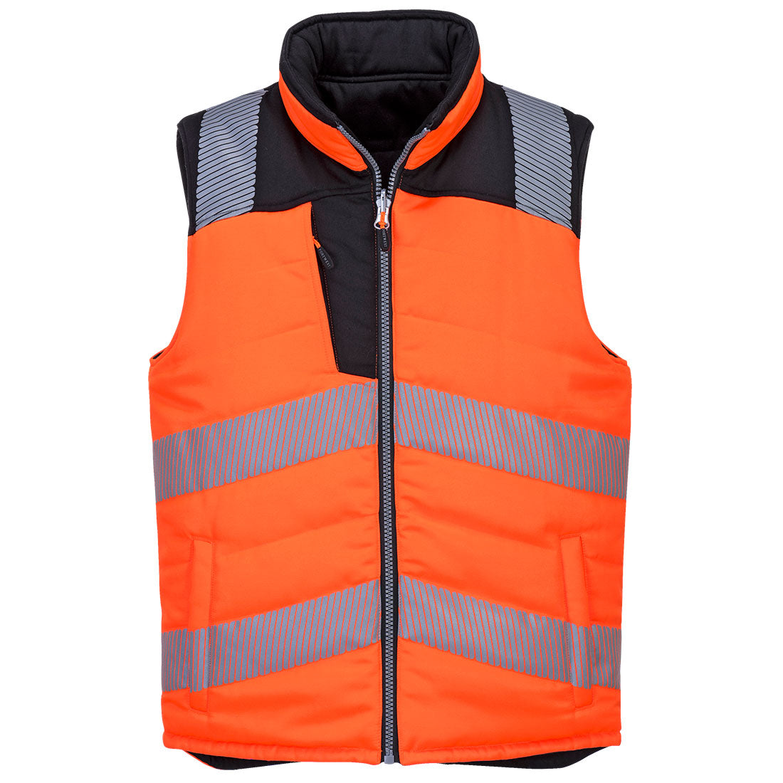 Portwest - PW3 Hi-Vis Reversible Bodywarmer - PW374
