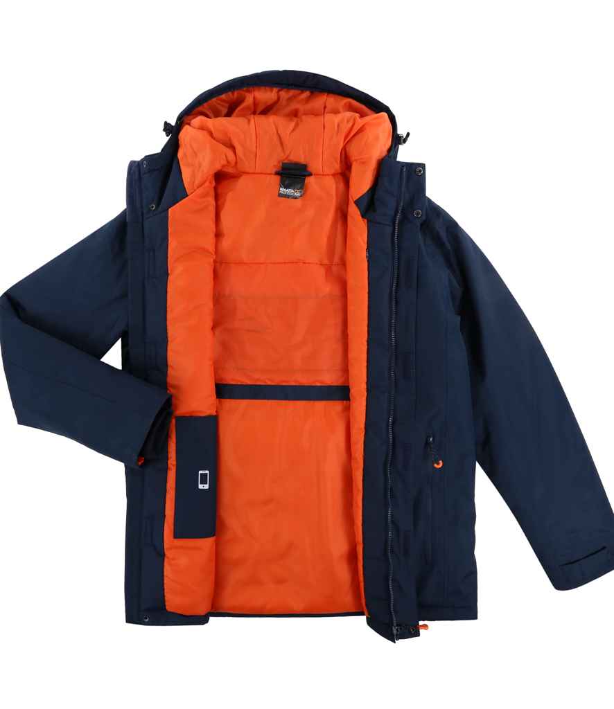 RG700 Navy/Magma Orange Detail