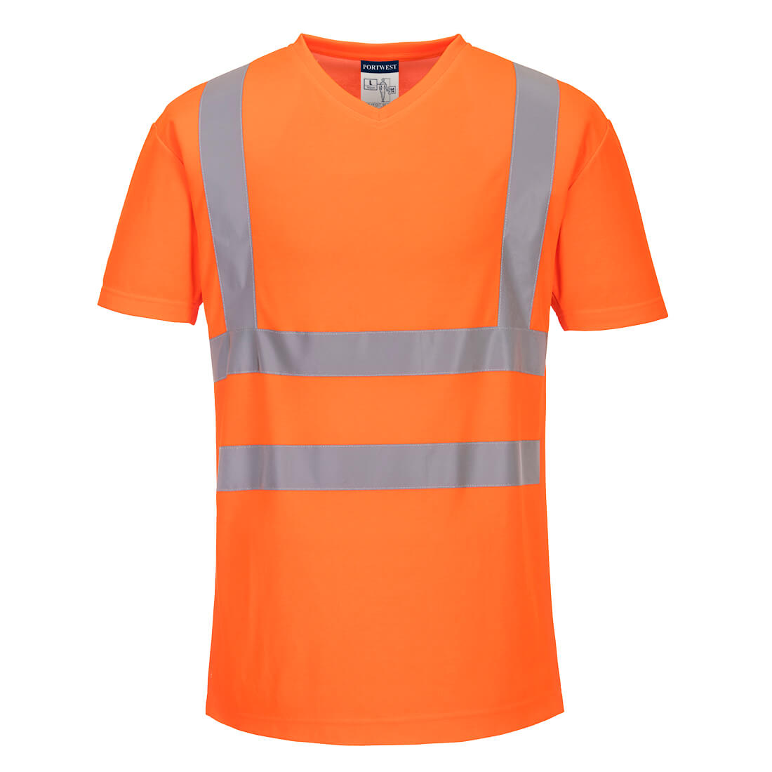 Portwest - Hi-Vis Cotton Comfort Mesh Insert T-Shirt S/S - S179