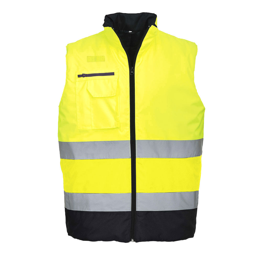 Portwest - Hi-Vis Contrast Bodywarmer - S267