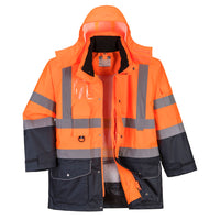 Orange/Navy
