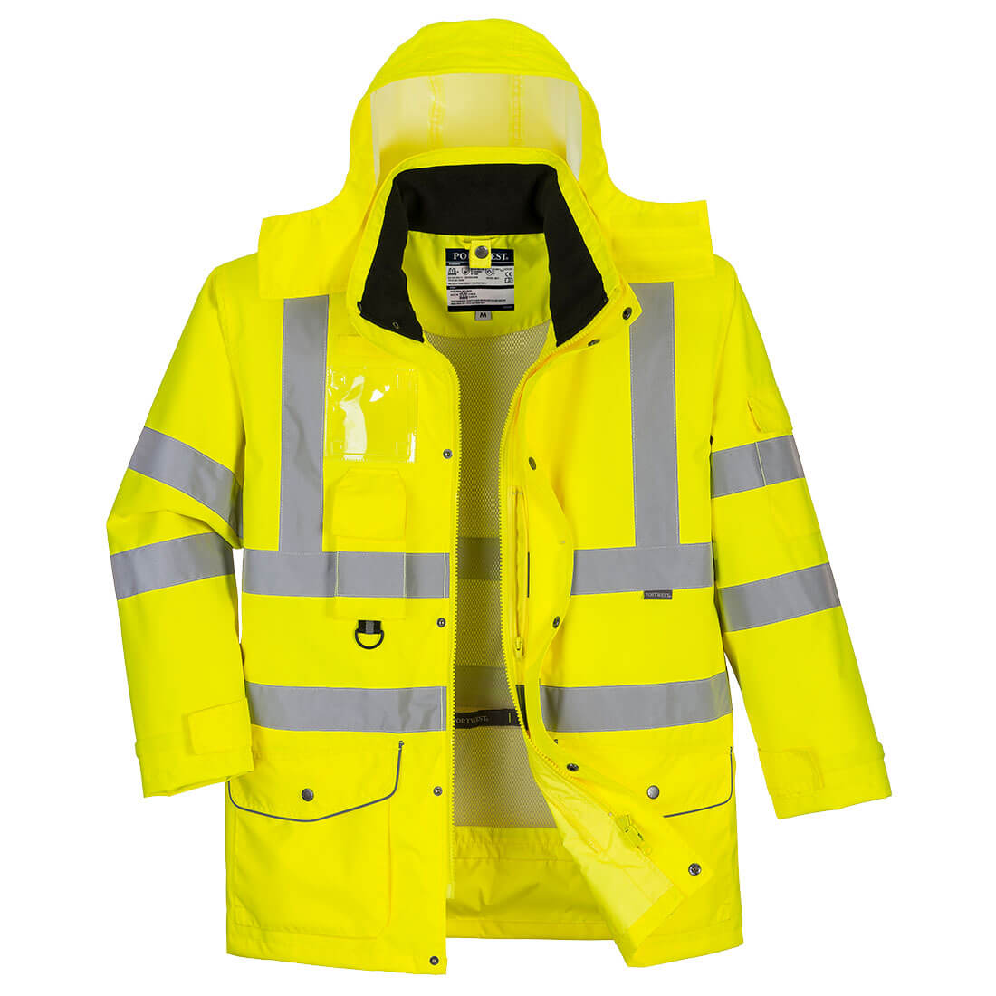Portwest - Hi-Vis Breathable 7-in-1 Traffic Jacket - S427