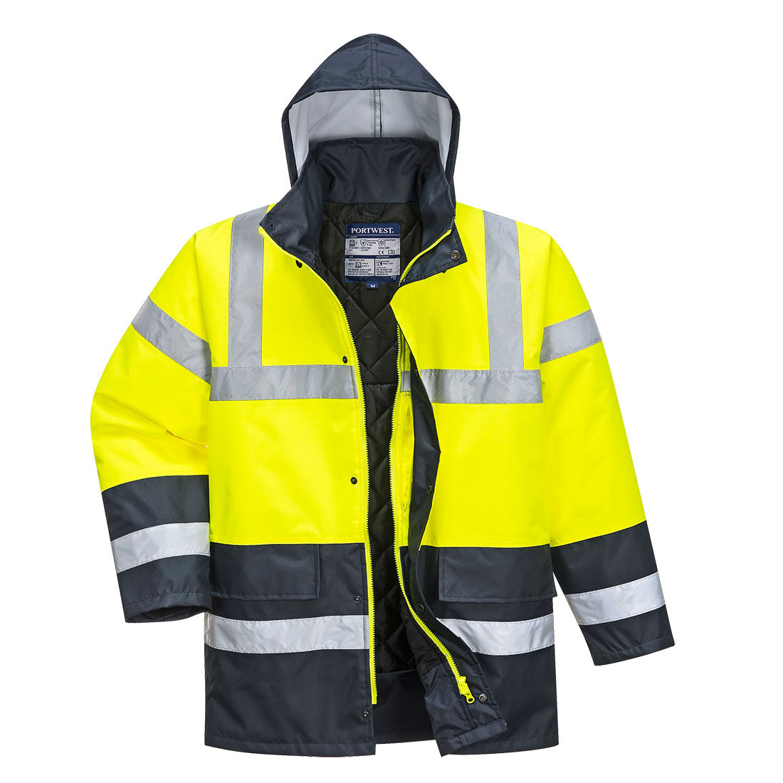 Portwest - Hi-Vis Contrast Winter Traffic Jacket - S466