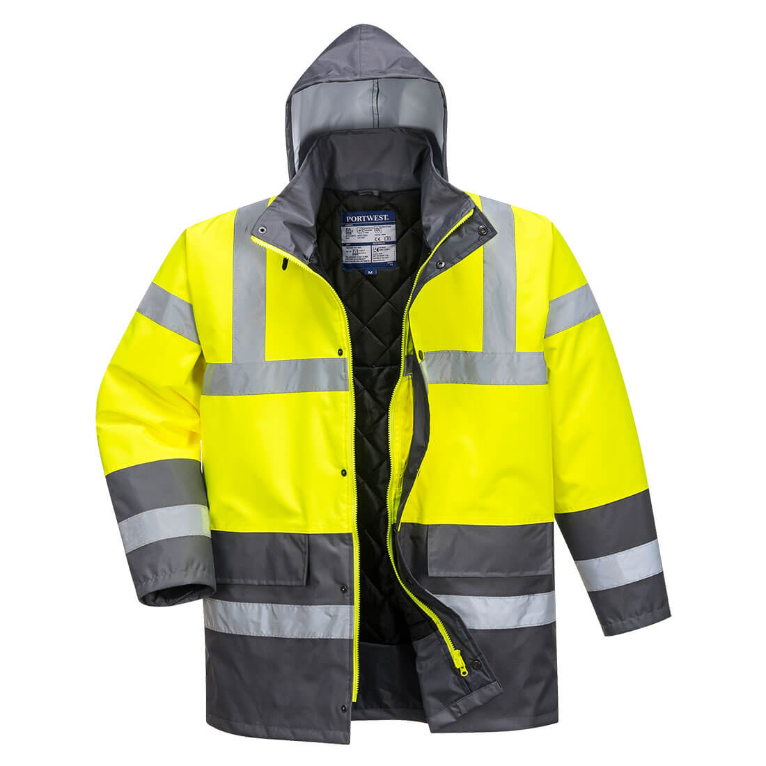 Portwest - Hi-Vis Contrast Winter Traffic Jacket - S466