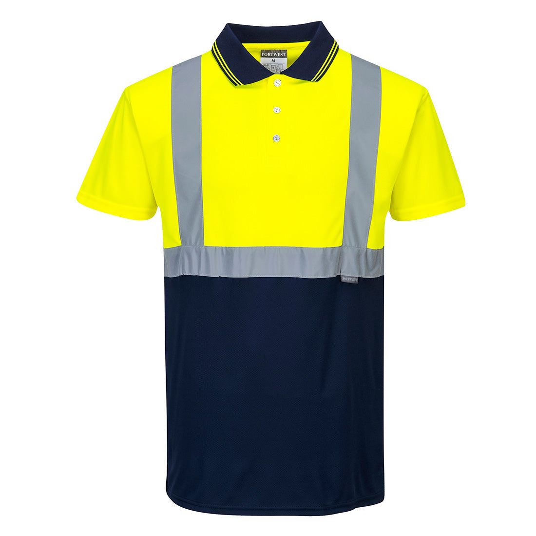 Portwest - Hi-Vis Contrast Polo Shirt S/S - S479