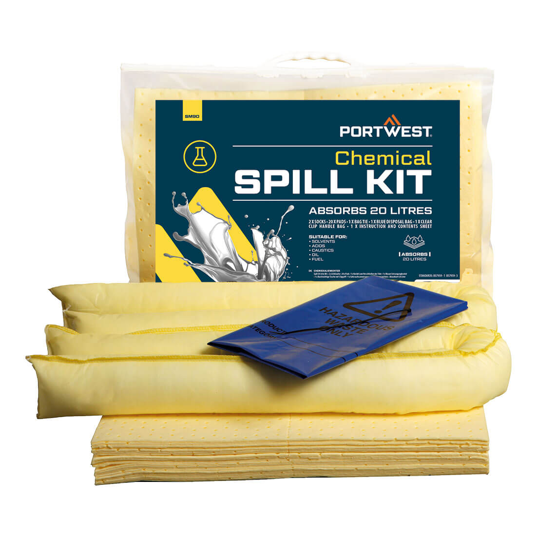 Portwest - 20 Litre Chemical Kit - SM90