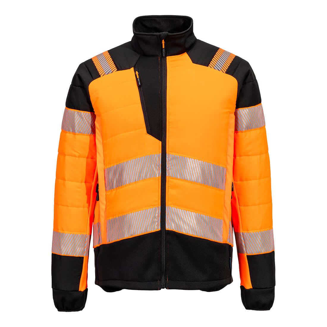 Portwest - PW3 Hi-Vis Hybrid Baffle Jacket - T170