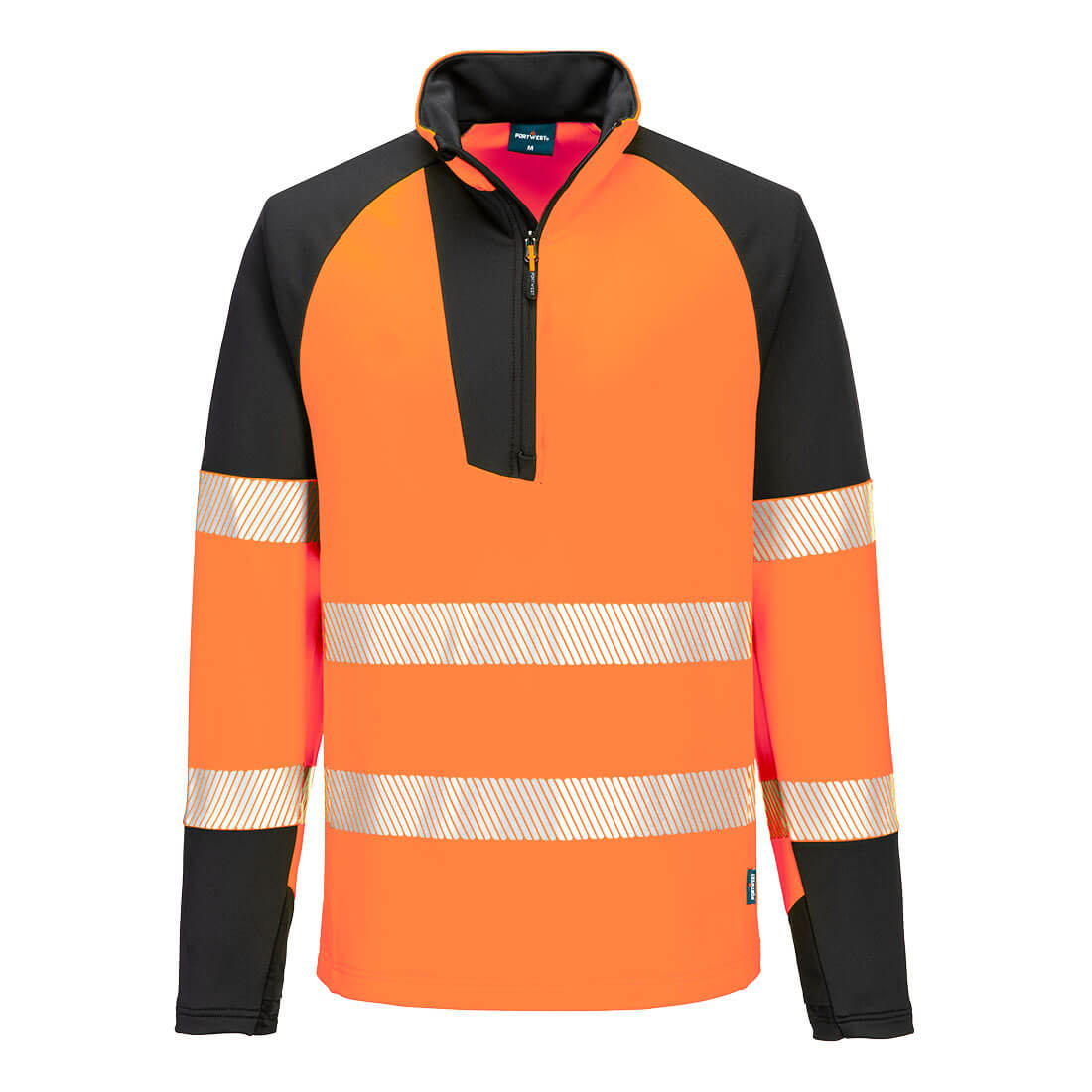 Portwest - PW3 Hi-Vis 1/4 Zip Sweatshirt - T172