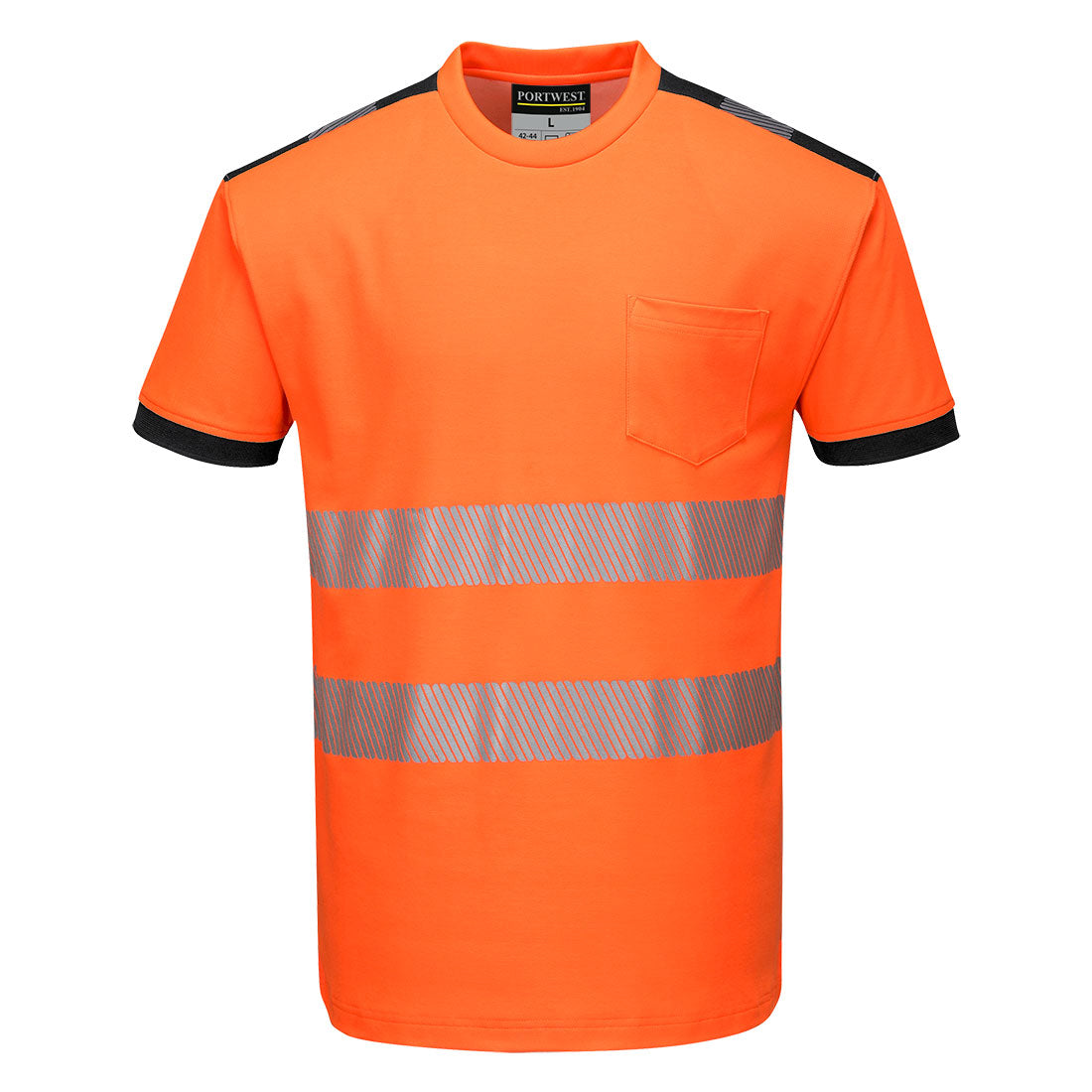 Portwest - PW3 Hi-Vis Cotton Comfort T-Shirt S/S - T181