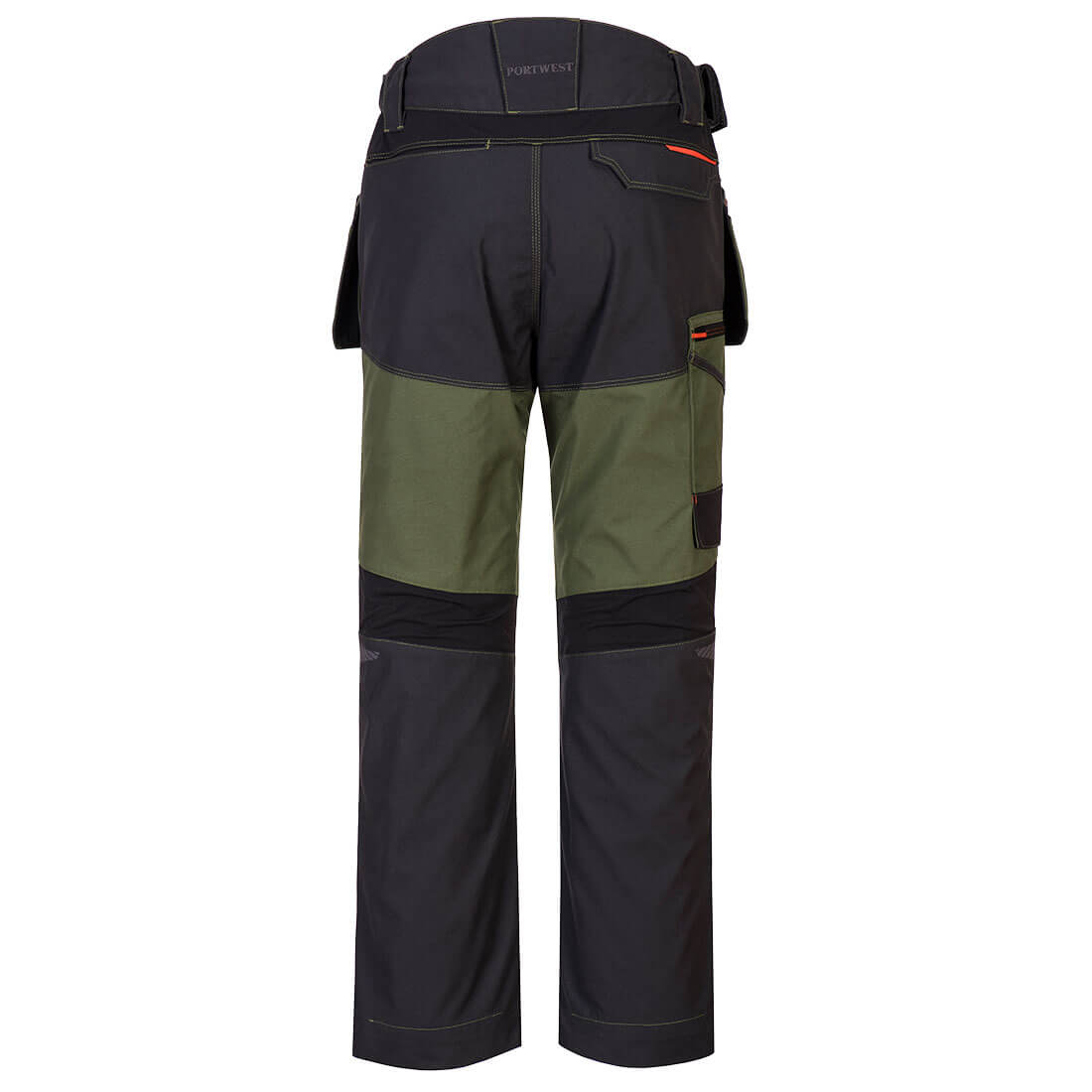 T702 Olive Green Back