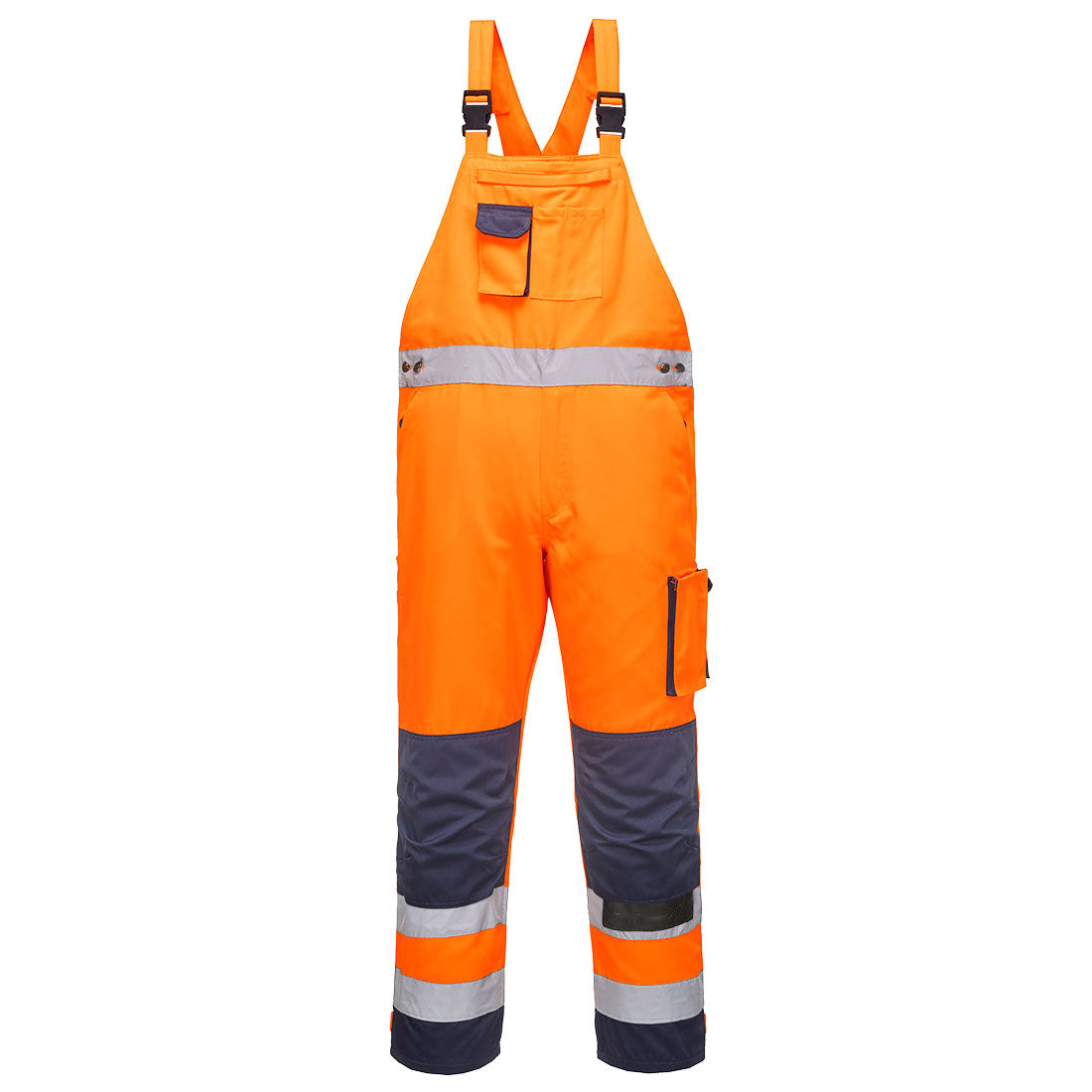 Portwest - Dijon Hi-Vis Contrast Work Bib and Brace - TX52
