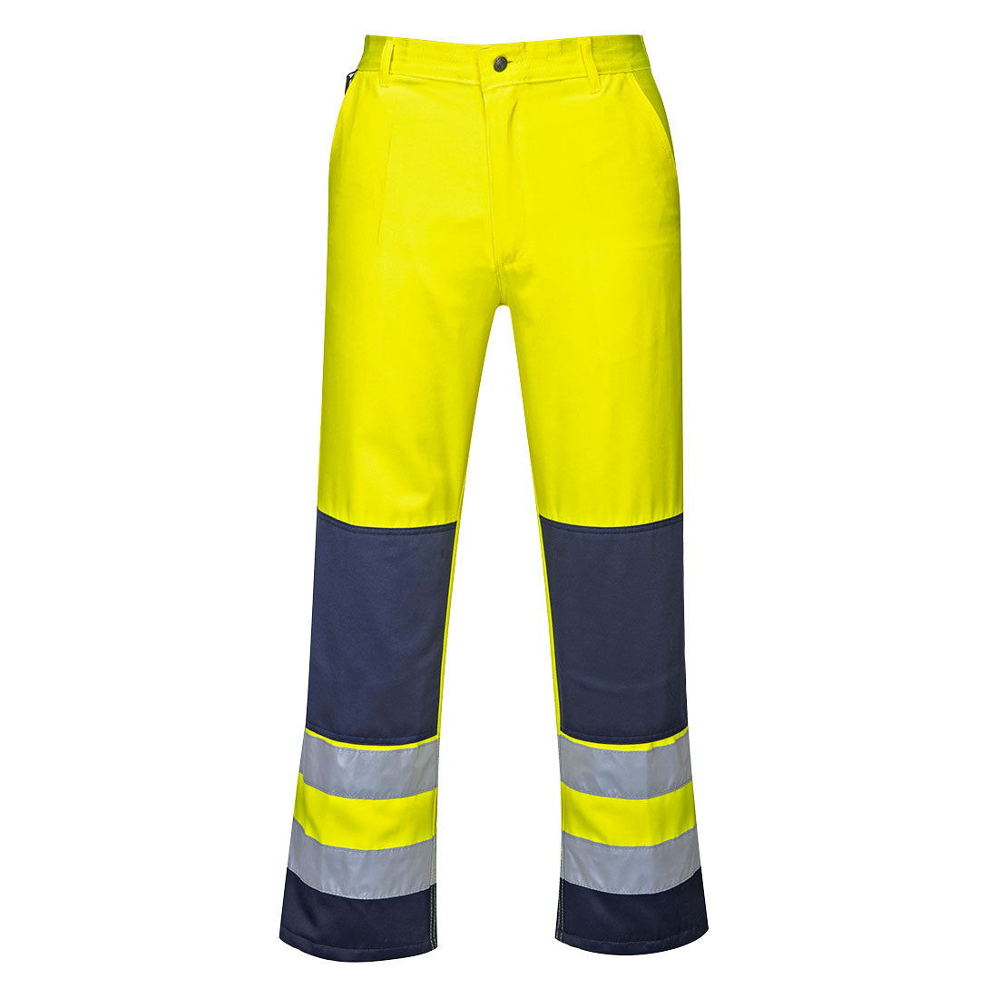 Portwest - Seville Hi-Vis Contrast Work Trousers - TX71