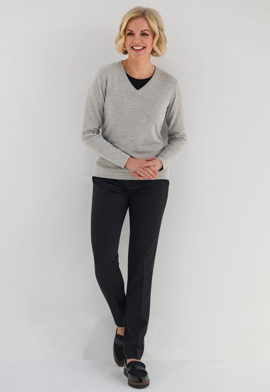 Brook Taverner - Atlanta V-neck Jumper - 2307