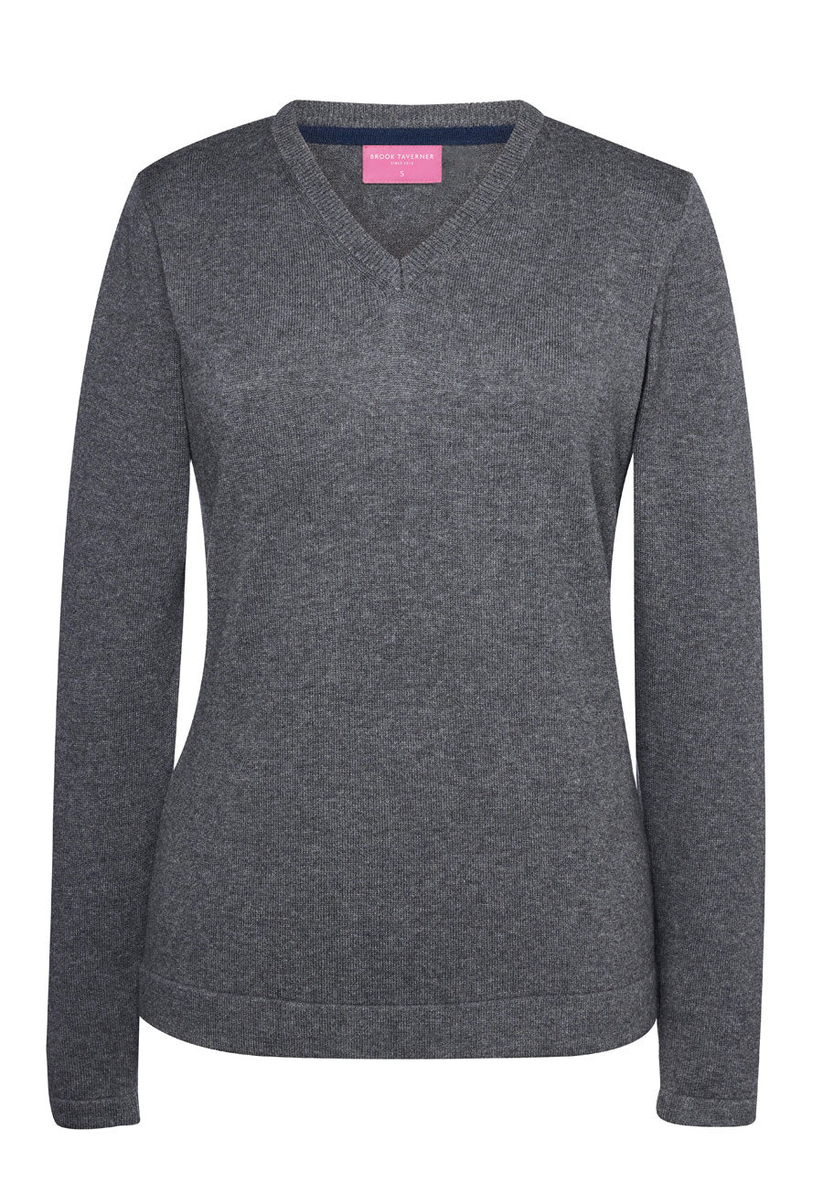 Brook Taverner - Atlanta V-neck Jumper - 2307