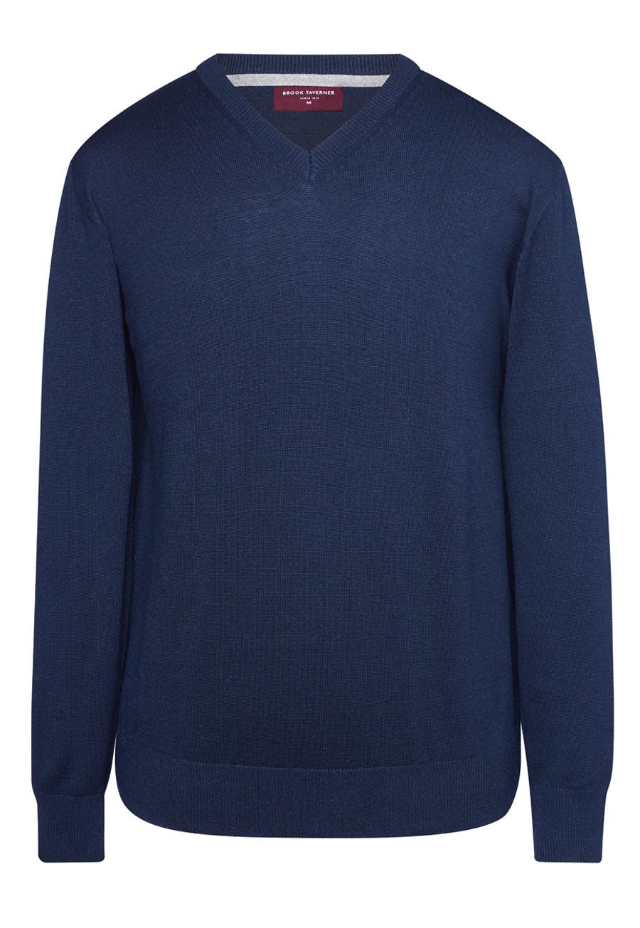 Brook Taverner - Boston V-neck Jumper - 7818