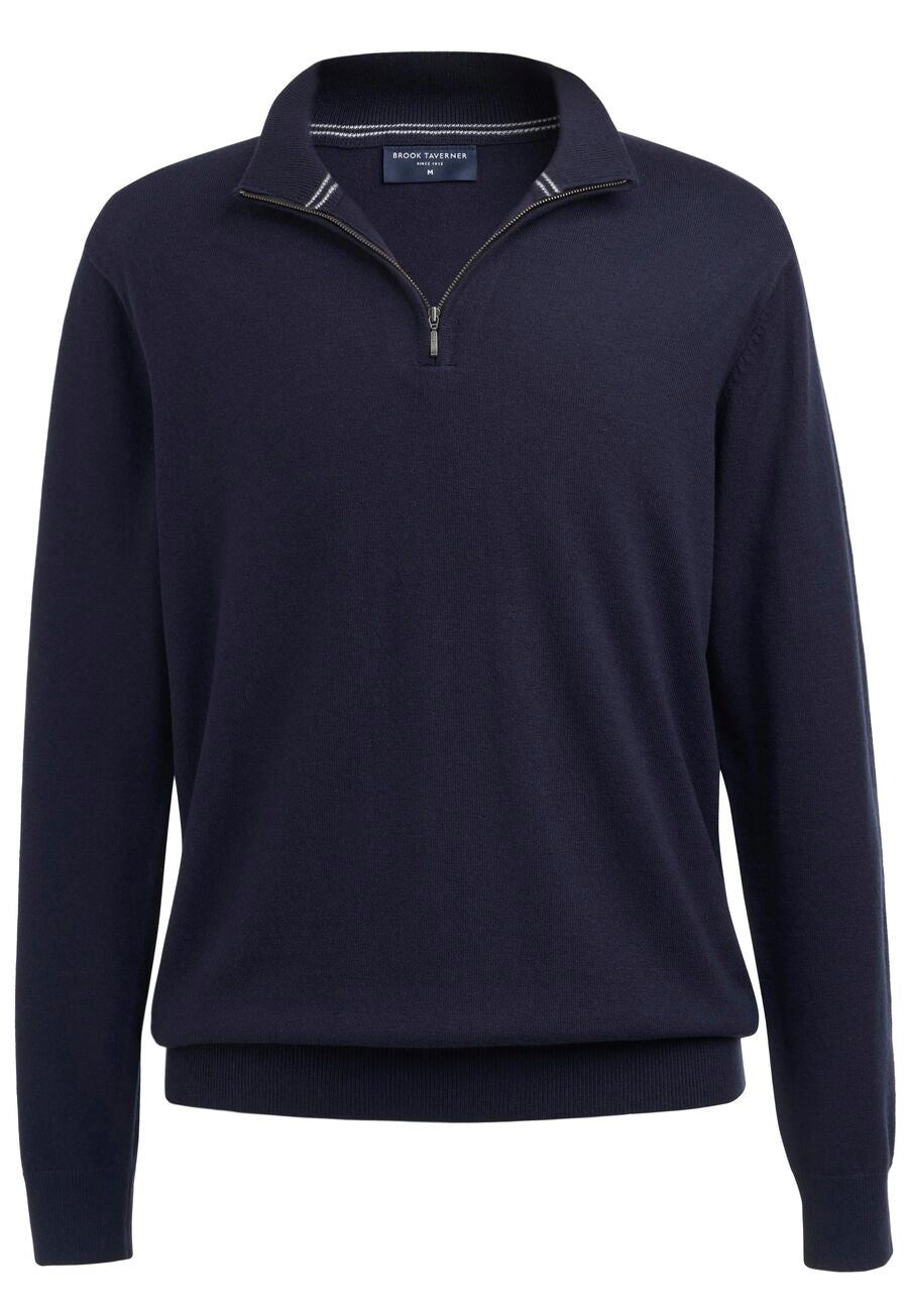 Brook Taverner - Copenhagen 1/4 Zip Jumper - 4567