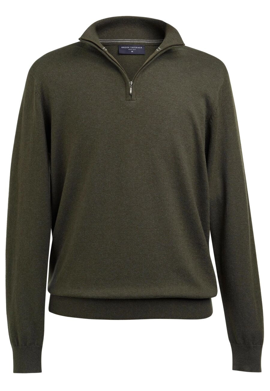 Brook Taverner - Copenhagen 1/4 Zip Jumper - 4567
