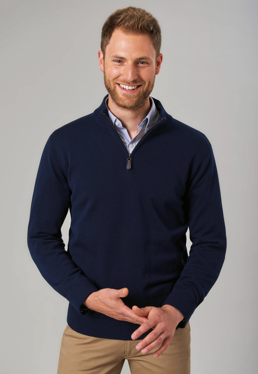 Brook Taverner - Dallas 1/4 zip Jumper - 7898