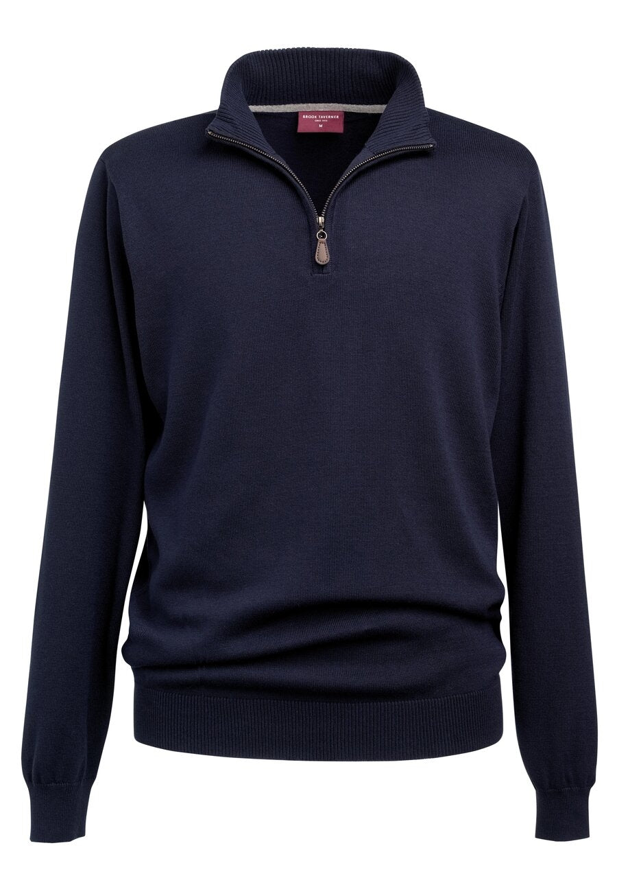 Brook Taverner - Dallas 1/4 zip Jumper - 7898