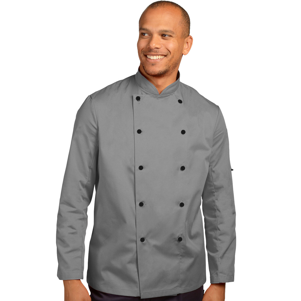 Dennys Long Sleeve Jacket in Colours - Light Grey / 2XL