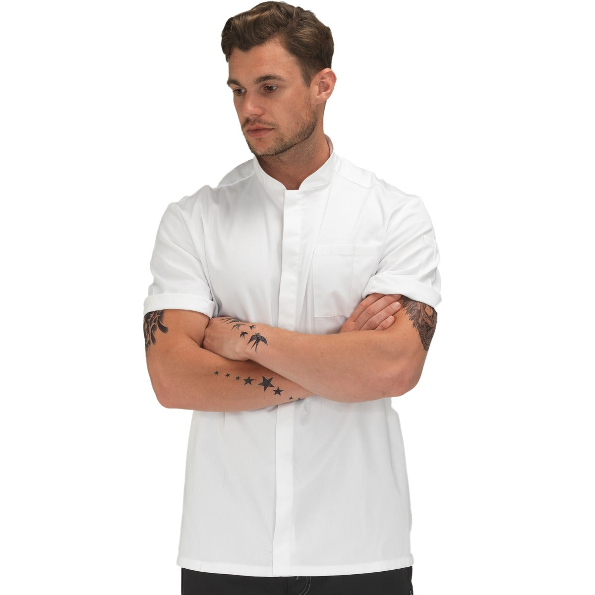Le Chef Pro Shirt with StayCool System - White / L-Slim