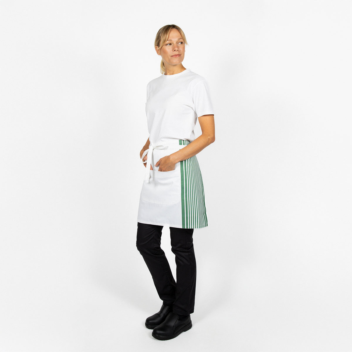 Le Chef Printed Waist Apron - Putting Green